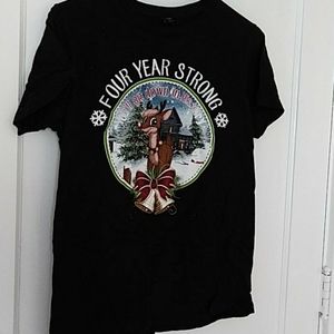 Four Year Strong holiday band tee